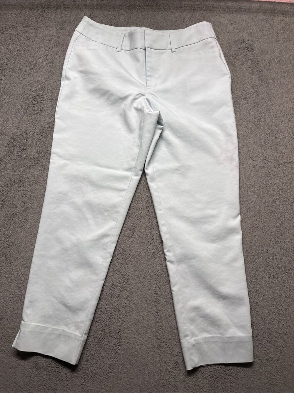 Roz & Ali Women’s Size 8 Light blue Dress CapriPants Slacks Career Workwear READ